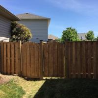 2 Separate Gates In Wood